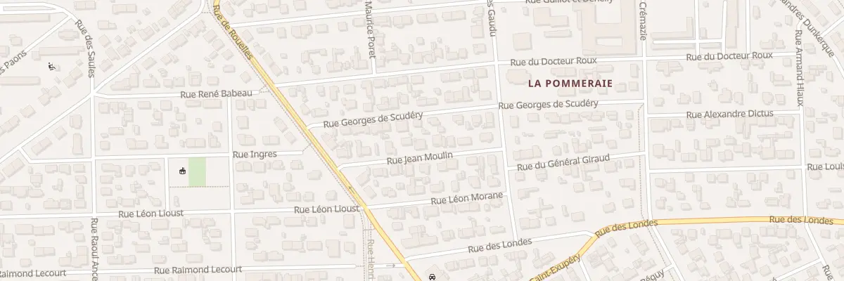 Plan du 15 Rue Jean Moulin au Havre