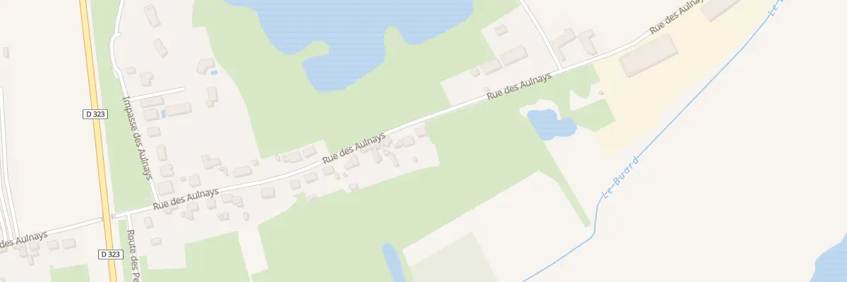 Plan du 70 Rue des Aulnays à Spay