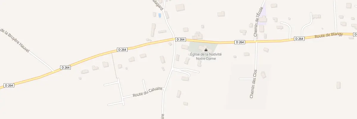 Plan du 107 Rte du Calvaire au Torquesne