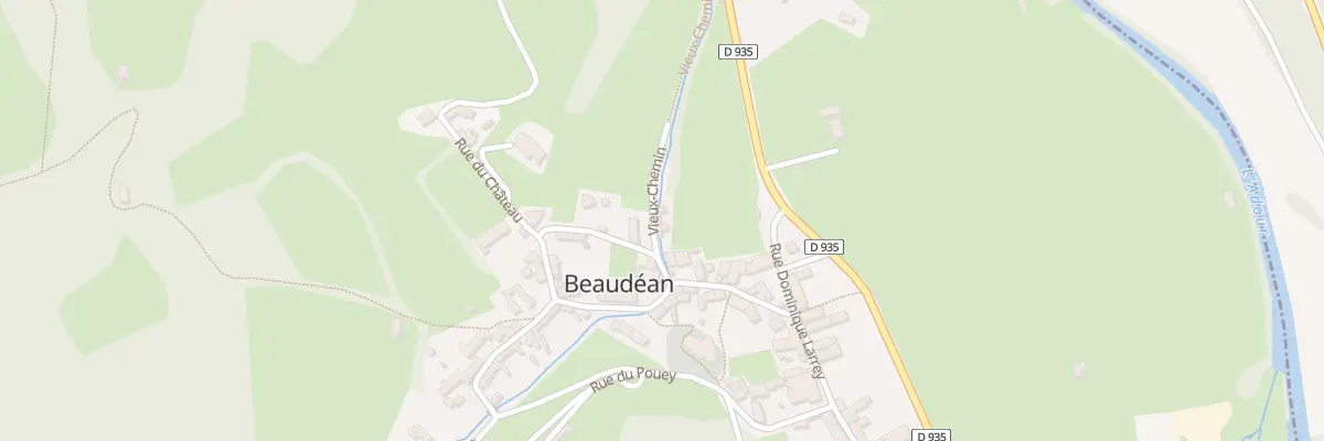 Plan du 5056 Le Bourg à Beaudéan