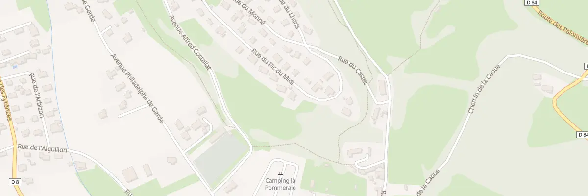 Plan du 5181 Lot du Castet à Gerde