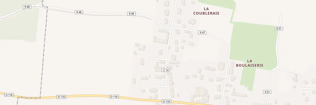 Plan du 10 Rue de Gogué à Beaumont-en-Véron