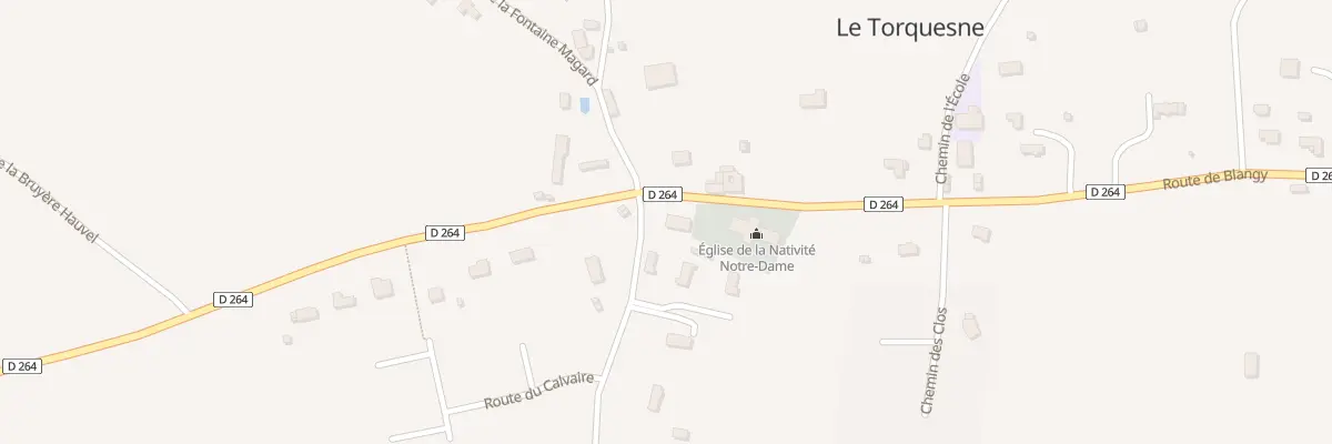 Plan du 5058 Le Bourg au Torquesne