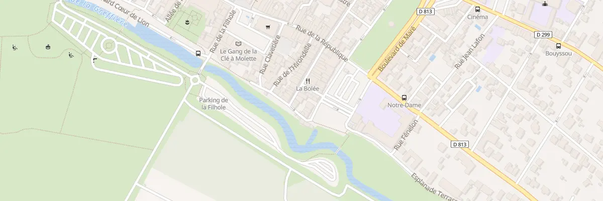 Plan du 6 Rue Labat à Marmande