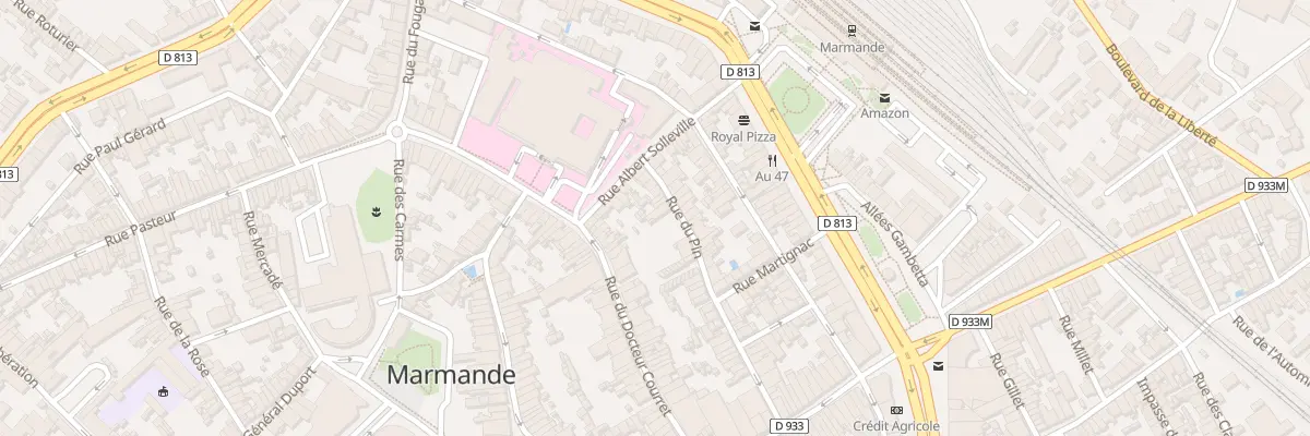Plan du 15 Rue du Pin à Marmande