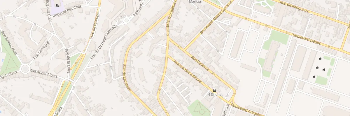 Plan du 50 Rue de la Tourgarnier à Angoulême