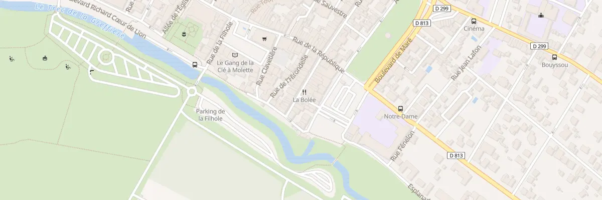 Plan du 14 Rue Labat à Marmande