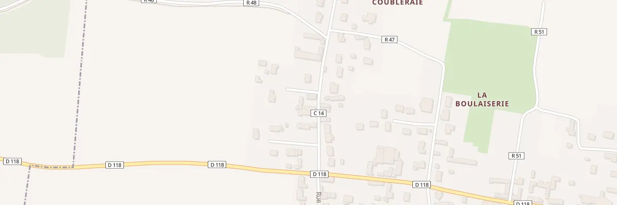 Plan du 8 Rue de Gogué à Beaumont-en-Véron