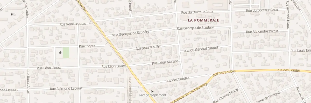 Plan du 14 Rue Jean Moulin au Havre