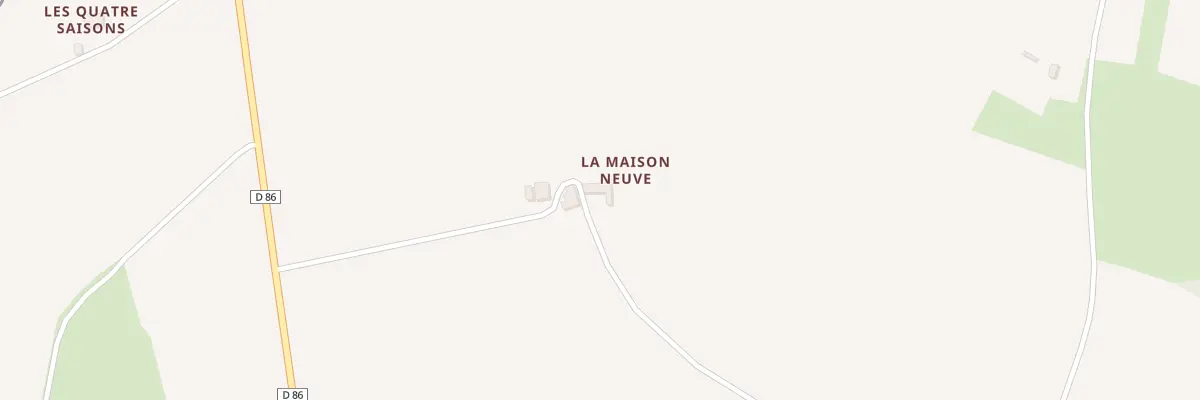 Plan du 1116 Rte des Roberderies à Noyant-Villages
