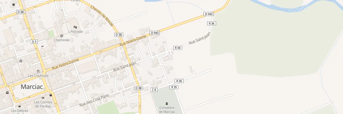 Plan du 48 Rue Saint-Jean à Marciac