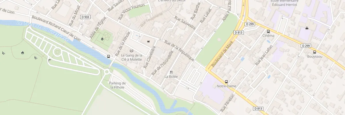 Plan du 41 Rue Labat à Marmande