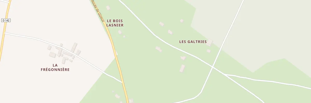 Plan du 324 Rte du Carrefour à Noyant-Villages