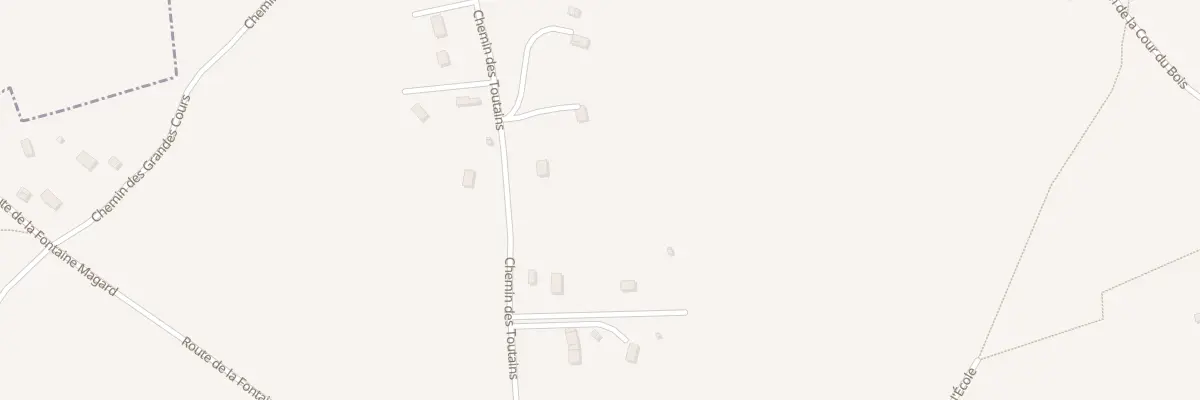 Plan du 524 Chem des Toutains au Torquesne