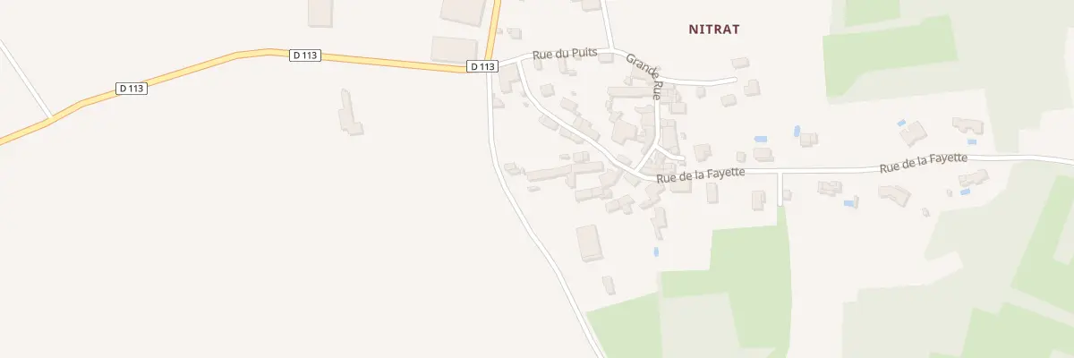 Plan du 5337 Rte de Nitrat à Saint-Amant-de-Boixe