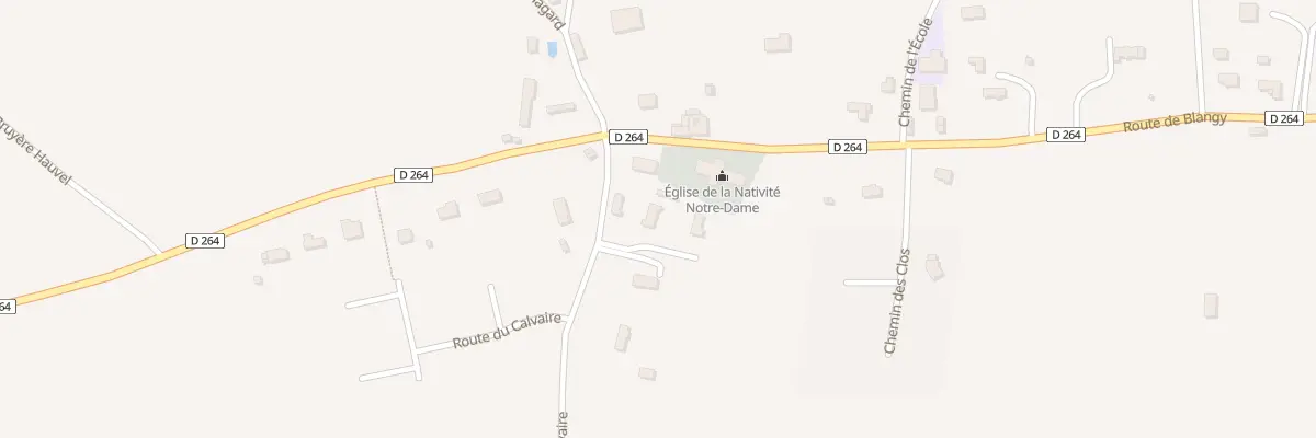 Plan du 155 Rte du Calvaire au Torquesne
