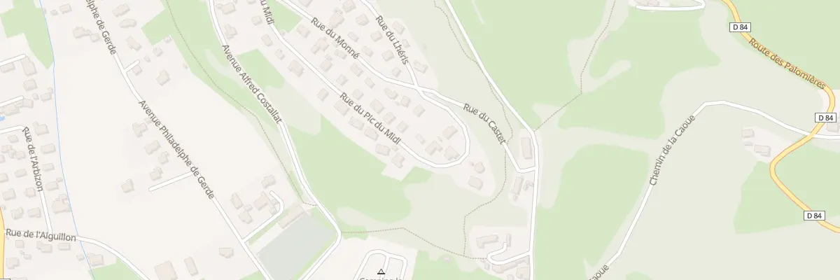 Plan du 17 Rue du Pic du Midi à Gerde