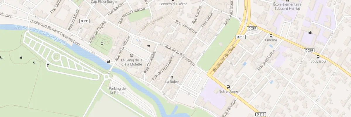 Plan du 47 Rue Labat à Marmande