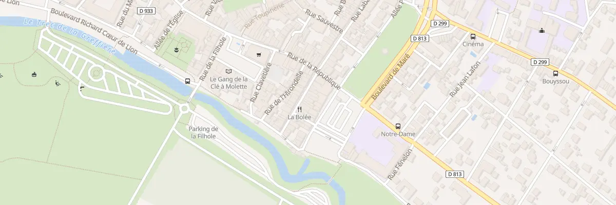 Plan du 26 Rue Labat à Marmande