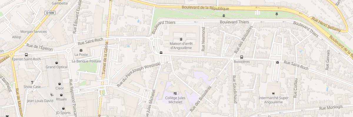 Plan du 73 Rue Saint Roch à Angoulême