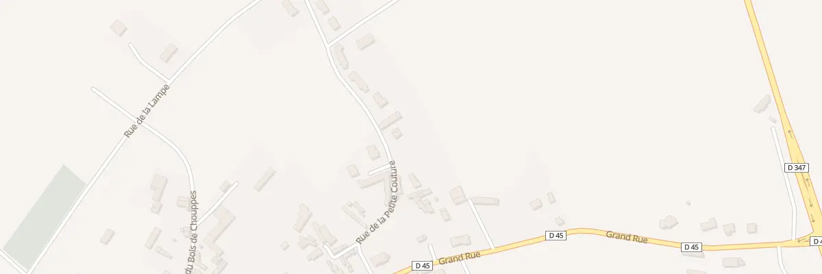 Plan du 8 Rue de la Petite Couture à Chouppes