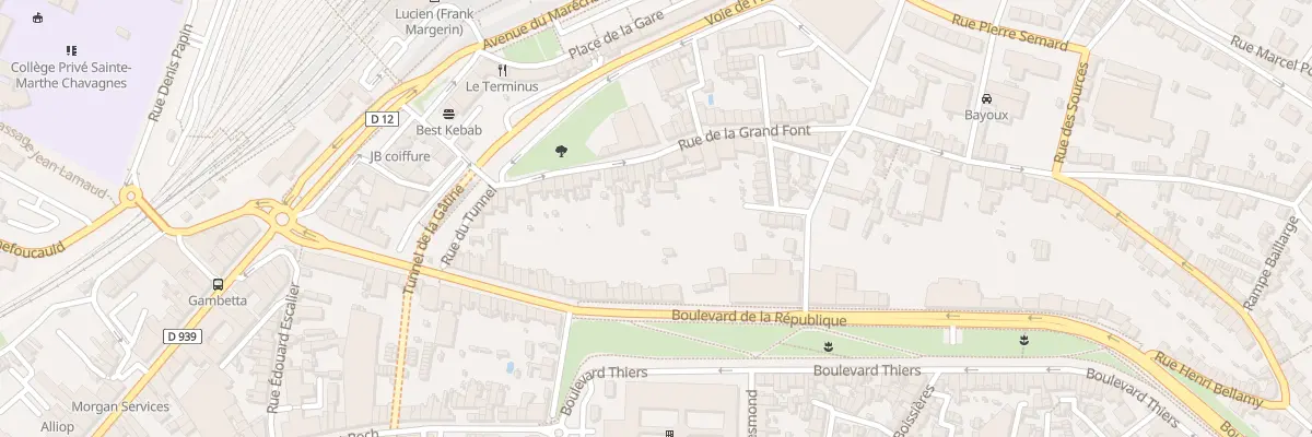 Plan du 57 Rue de la Grand Font à Angoulême