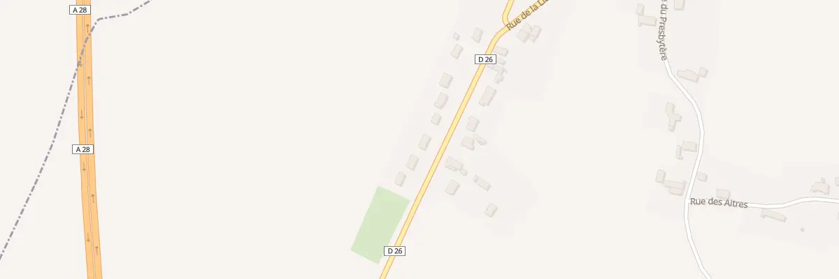 Plan du 12 Rue des Vignes à Doucelles