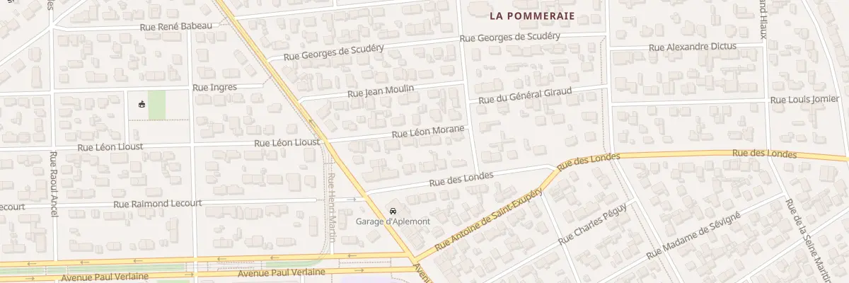 Plan du 16 Rue Léon Morane au Havre