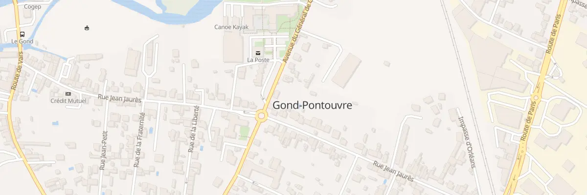 Plan du 59 Rue Jean Jaurès à Gond-Pontouvre