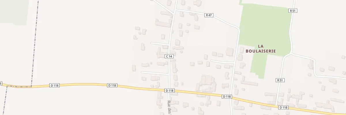 Plan du 9 Rue de Gogué à Beaumont-en-Véron