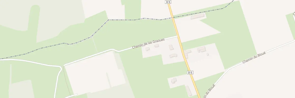 Plan du 3 Che de Las Graoues à Collongues