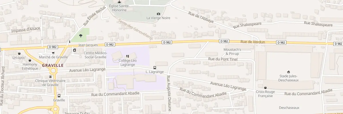 Plan du 266 Rue de Verdun au Havre