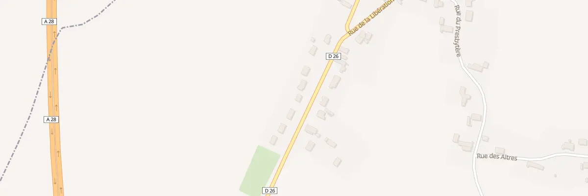 Plan du 10 Rue des Vignes à Doucelles