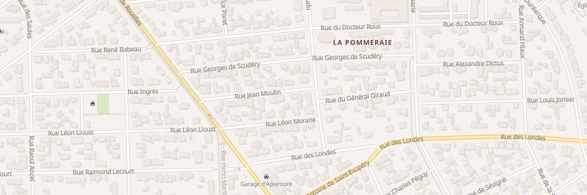 Plan du 18 Rue Jean Moulin au Havre