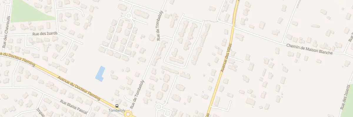 Plan du 70 Rue de Tombeloly à Marmande