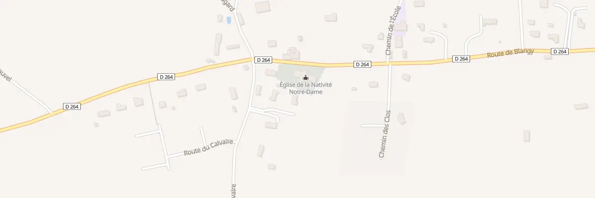 Plan du 155B Rte du Calvaire au Torquesne