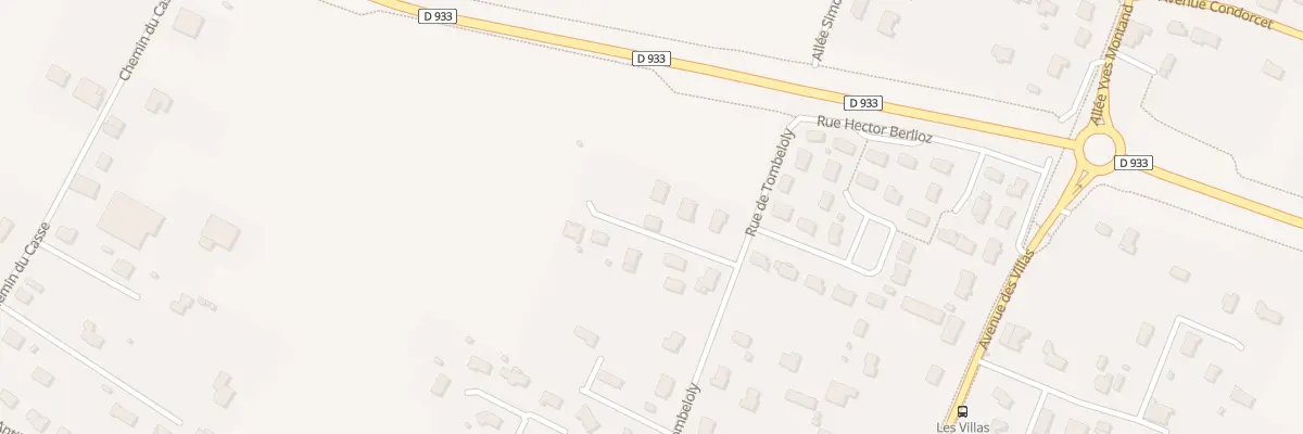 Plan du 141 Rue de Tombeloly à Marmande