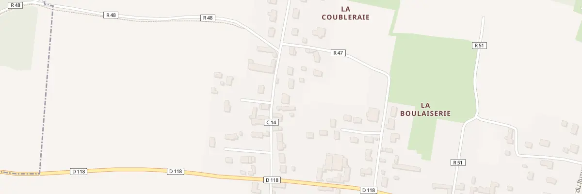 Plan du 13 Rue de Gogué à Beaumont-en-Véron