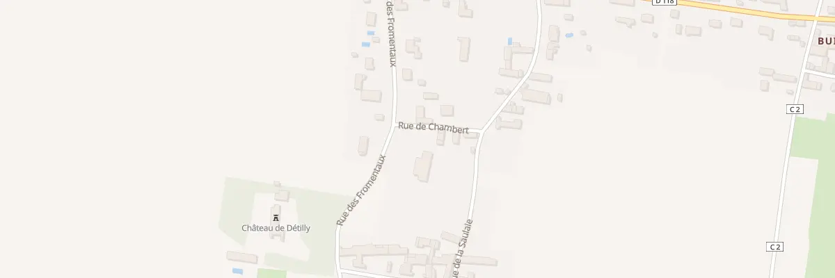 Plan du 16 Rue Chambert à Beaumont-en-Véron