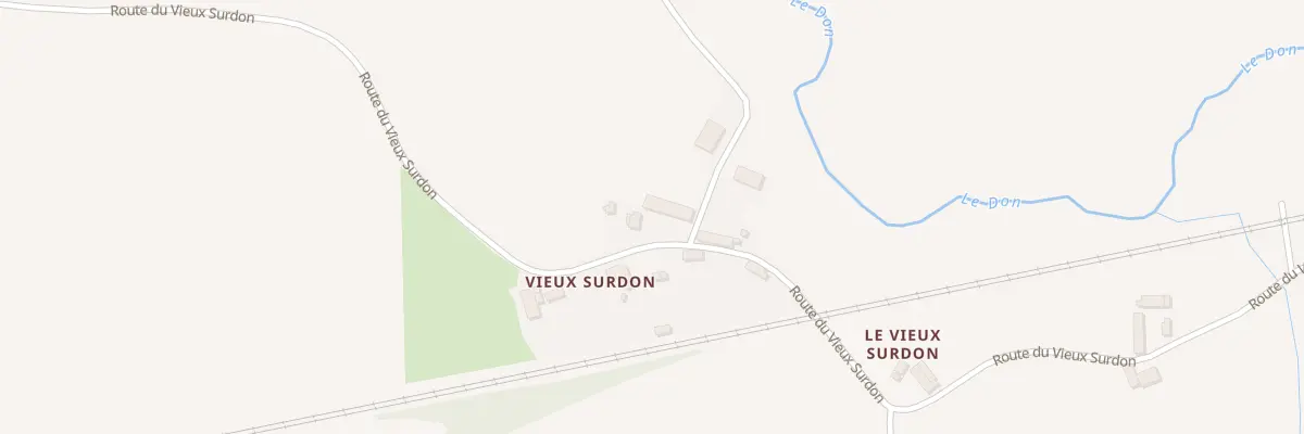 Plan du 9118 Vieux Surdon à Chailloué