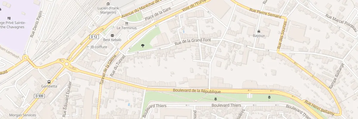 Plan du 65 Rue de la Grand Font à Angoulême