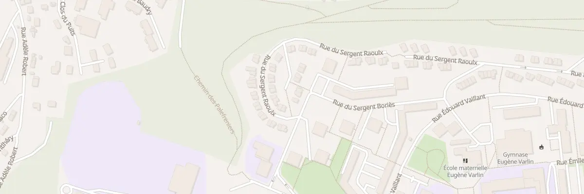 Plan du 41 Rue Sergent Goubin au Havre