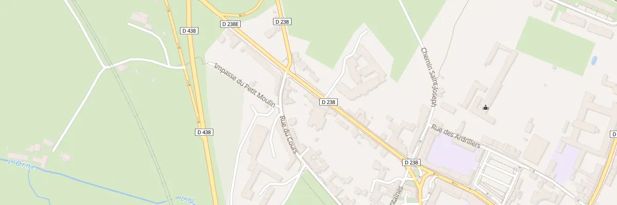 Plan du 21 Rue d’Argentan à Sées