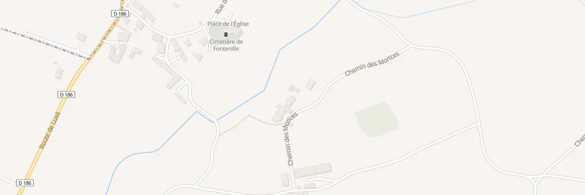 Plan du 4 Che des Morices à Fontenille