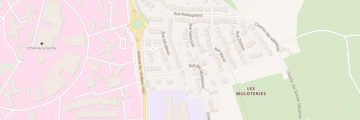 Plan du 31 Rue Mirabeau à Allonnes