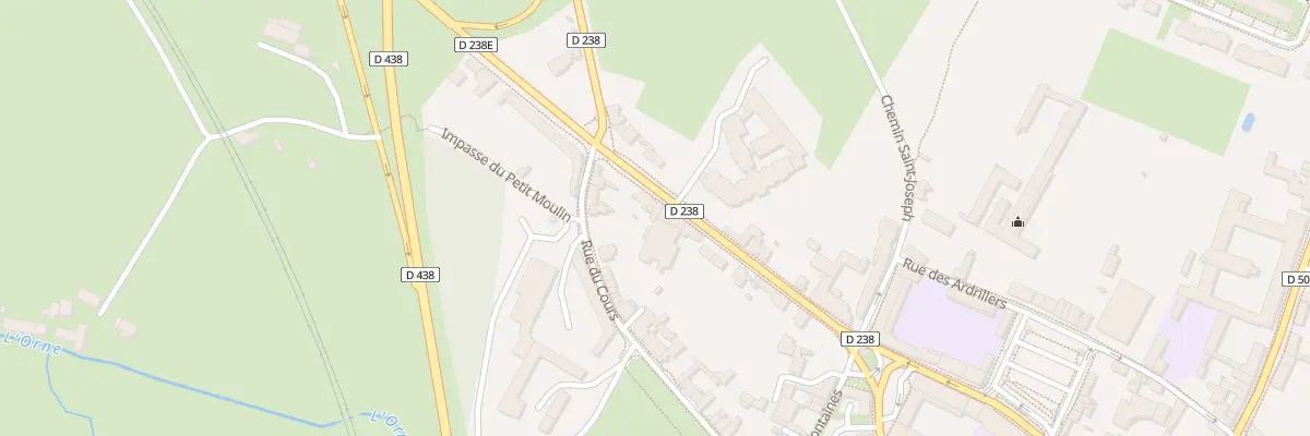 Plan du 17 Rue d’Argentan à Sées