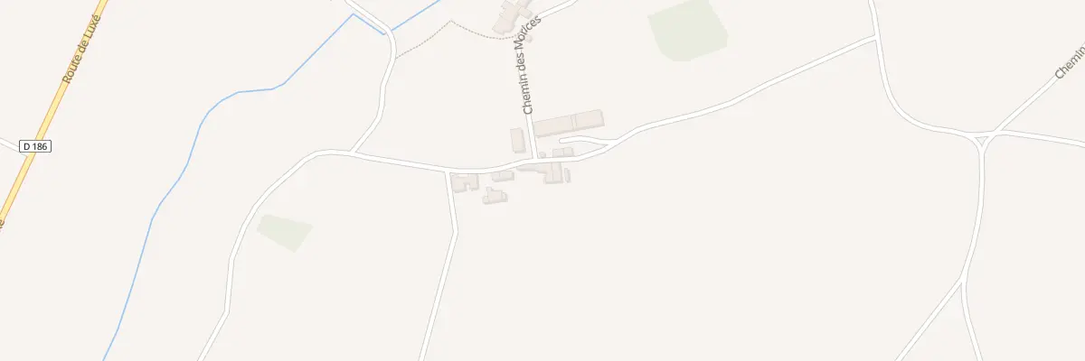 Plan du 1 Che de la Jette à Fontenille