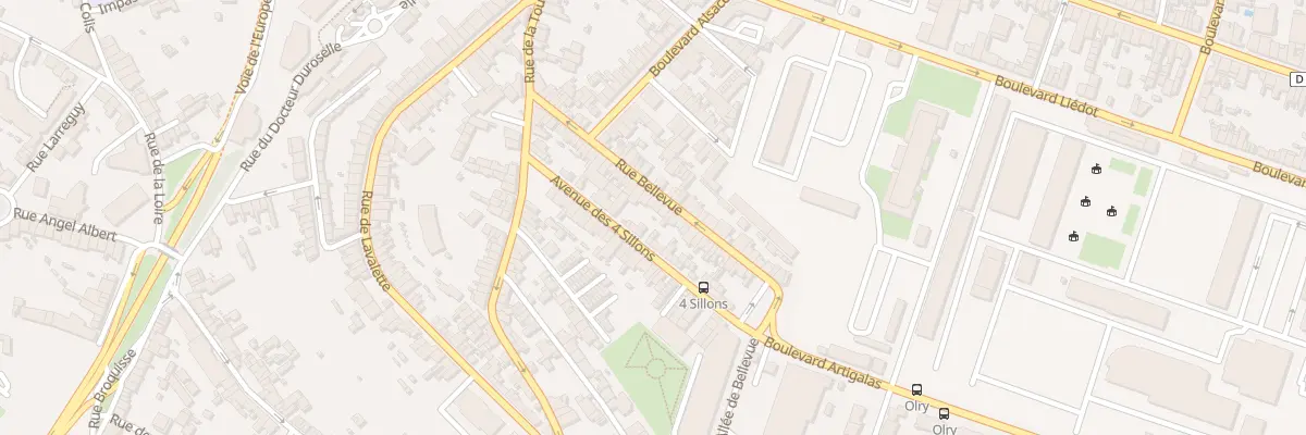 Plan du 39 Rue Bellevue à Angoulême