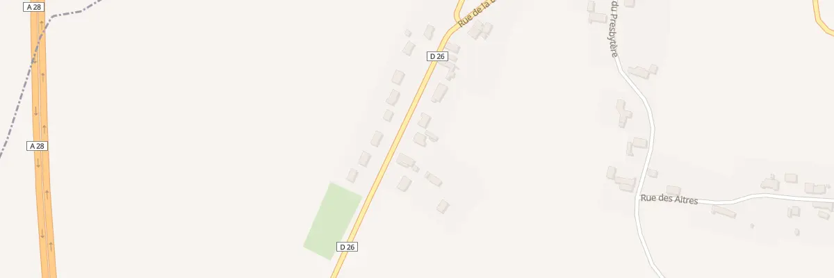 Plan du 11 Rue des Vignes à Doucelles