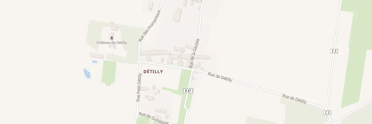 Plan du 3 Rue de Détilly à Beaumont-en-Véron